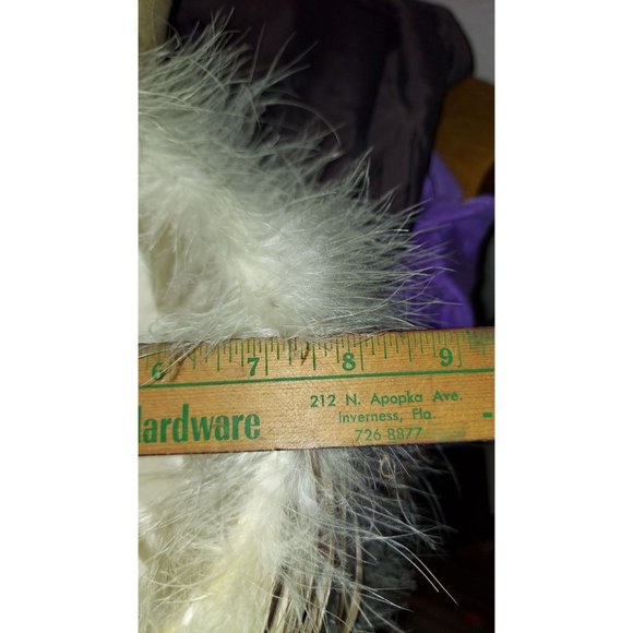Hollywood Glam Feather Vintage Hat - Picture 6 of 8